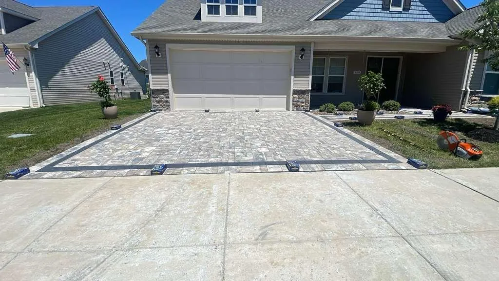 Hardscape work in Bethany Beach, Delaware
