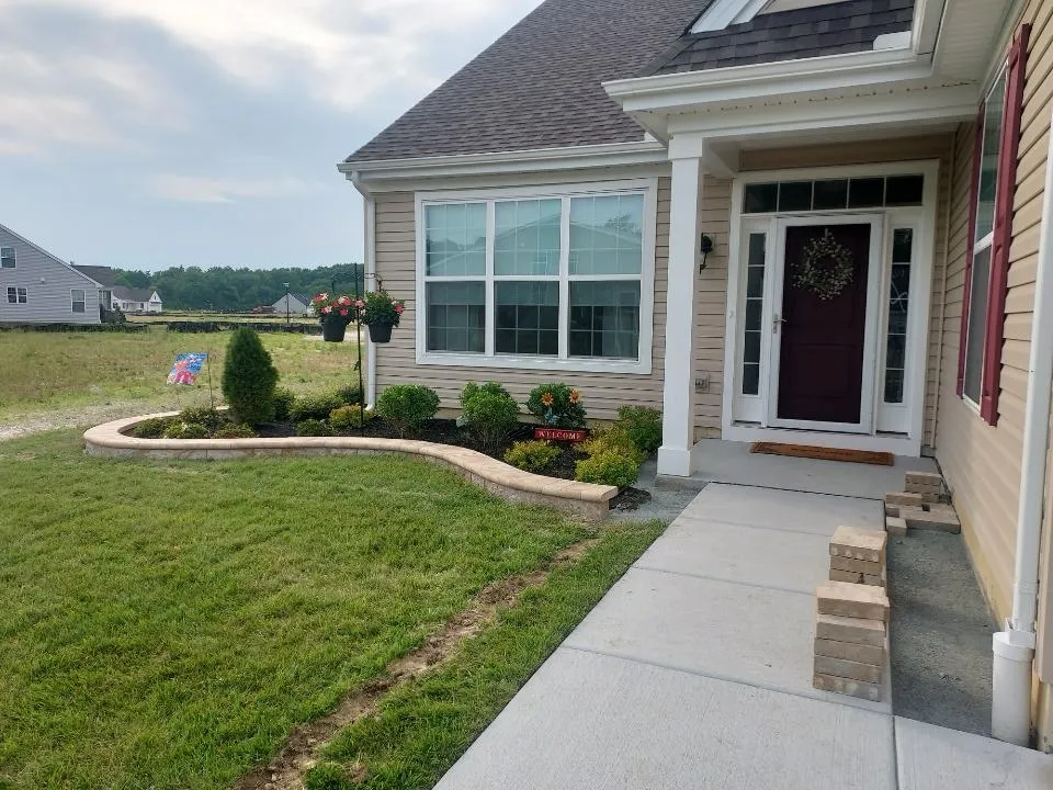 Landscaping and hardscaping project video in Maryland