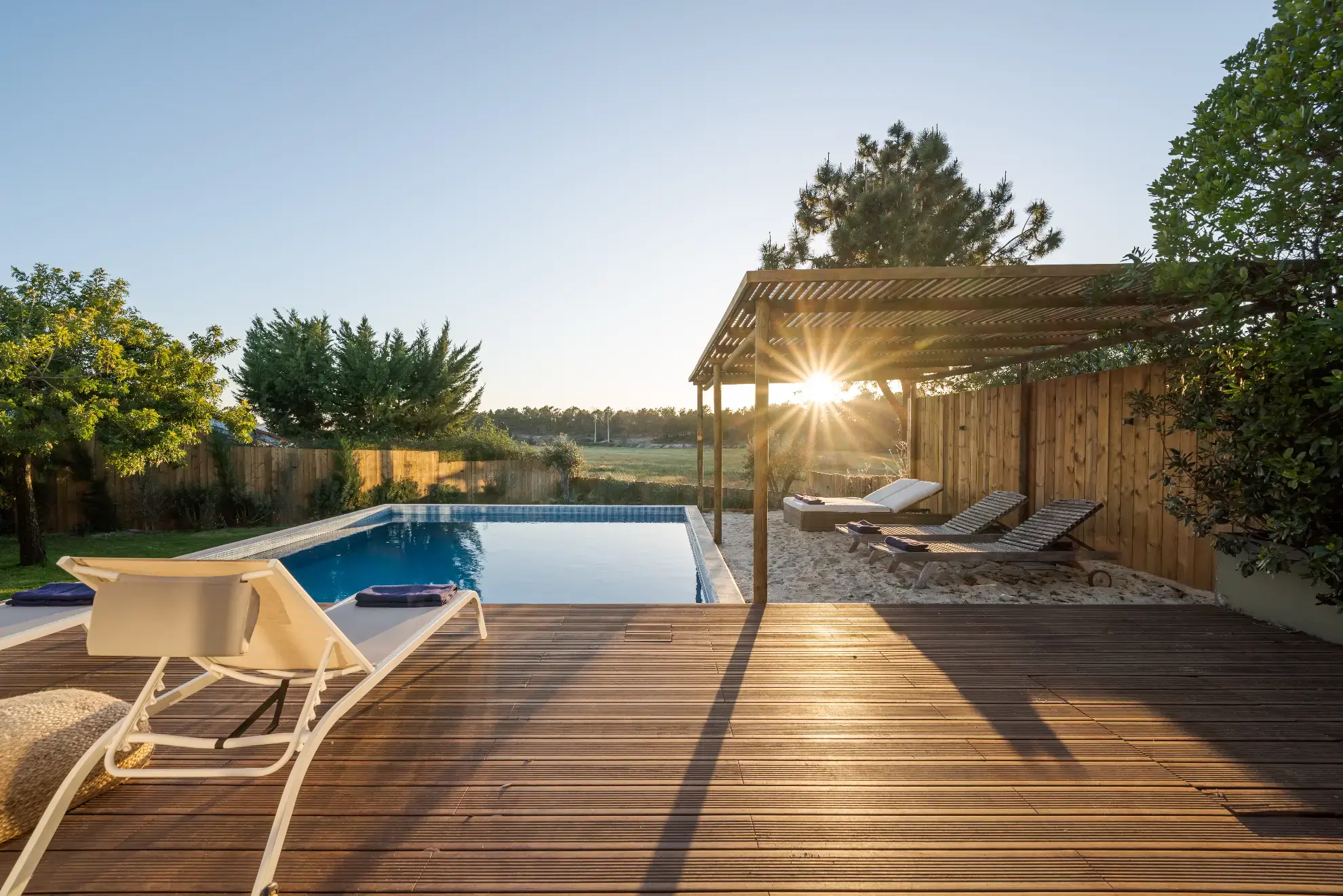 Pool Decks in Maryland by Perez Landscaping and Hardscaping