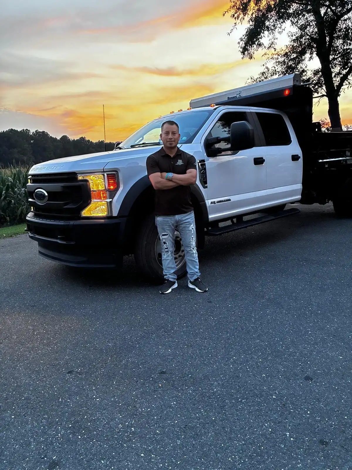 Landscaping and hardscaping work in Maryland by Perez Landscaping & Hardscaping